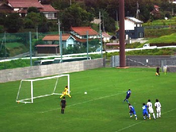 10 Sep 06 - Iwami bang in a second-half penalty against Fagiano Okayama