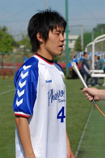 29 Apr 07 - Tomohiro Saika, interviewed after scoring twice for Machida Zelvia