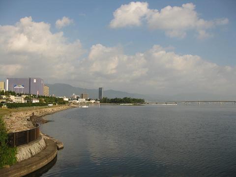 琵琶湖・御殿浜からの眺め
