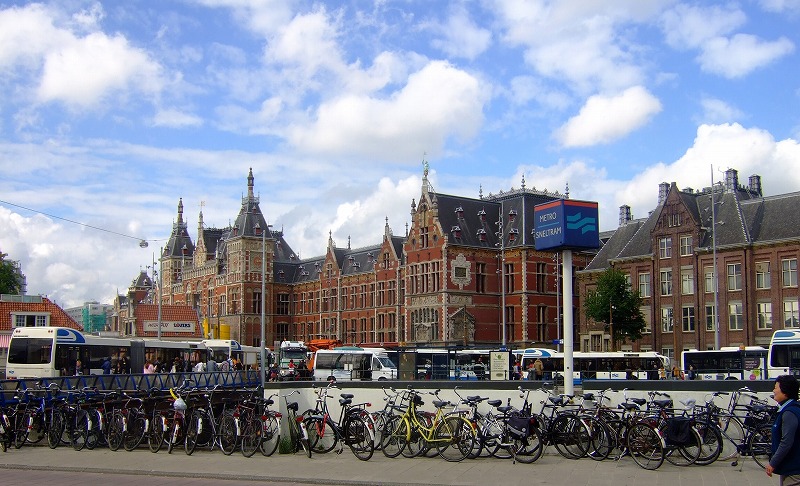 ■ アムステルダムの街　散策